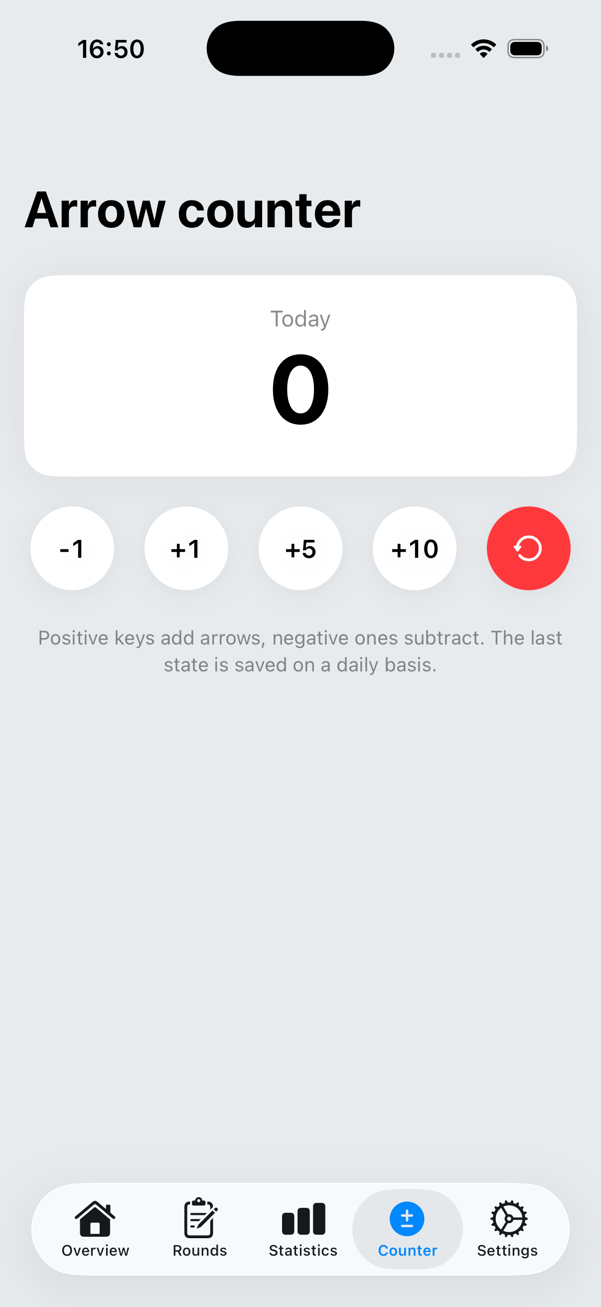 ArrowNotes Arrow Counter