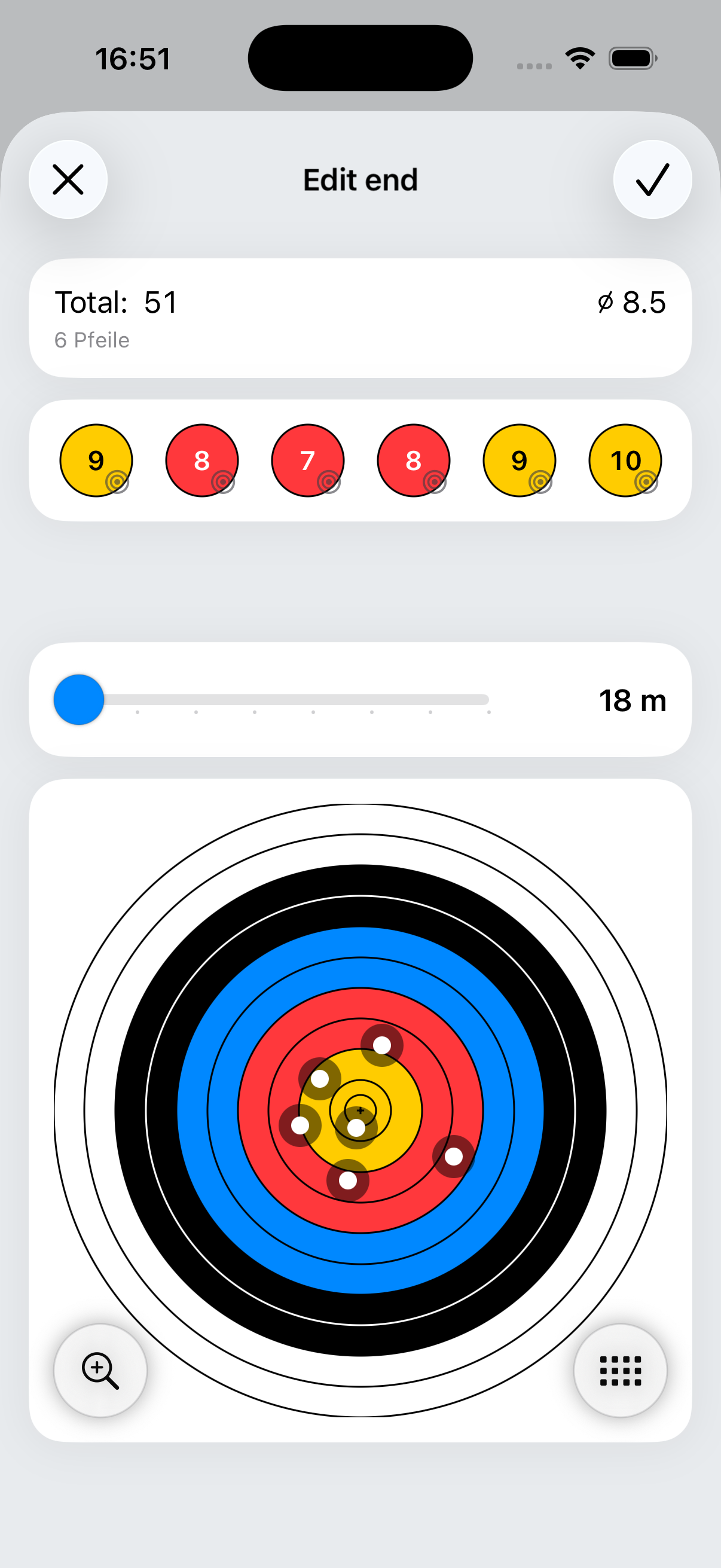 ArrowNotes End Target Input