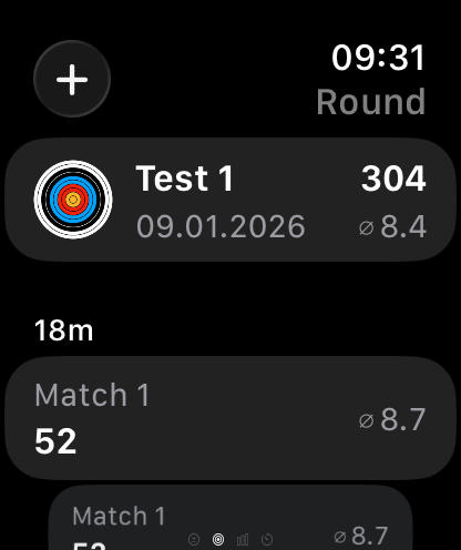Last round on Apple Watch